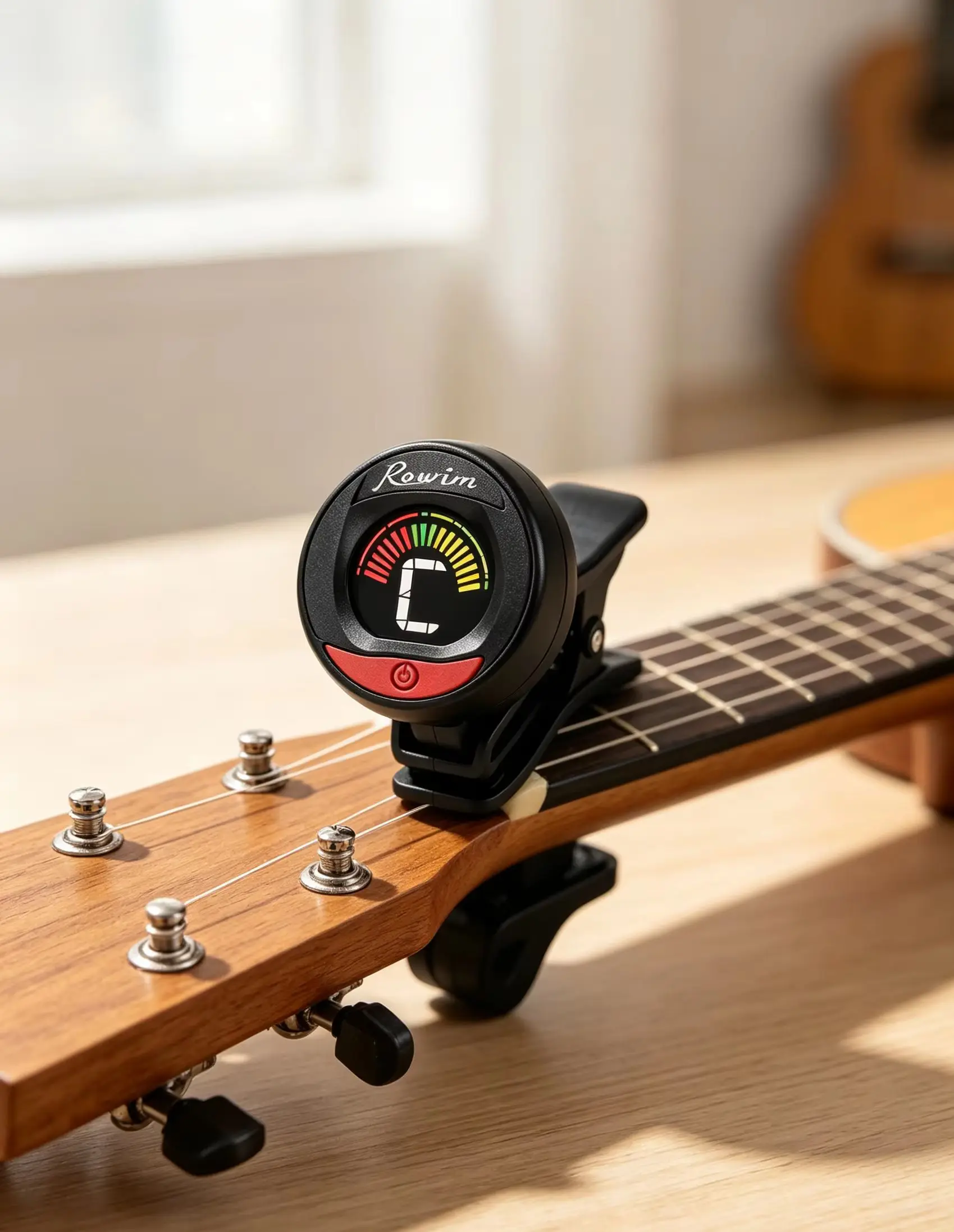 ROWIN LT-21 CLIP ON TUNER Coin Cell Battery 2 Kinds High Quality With Best Costs Flexible And Stable