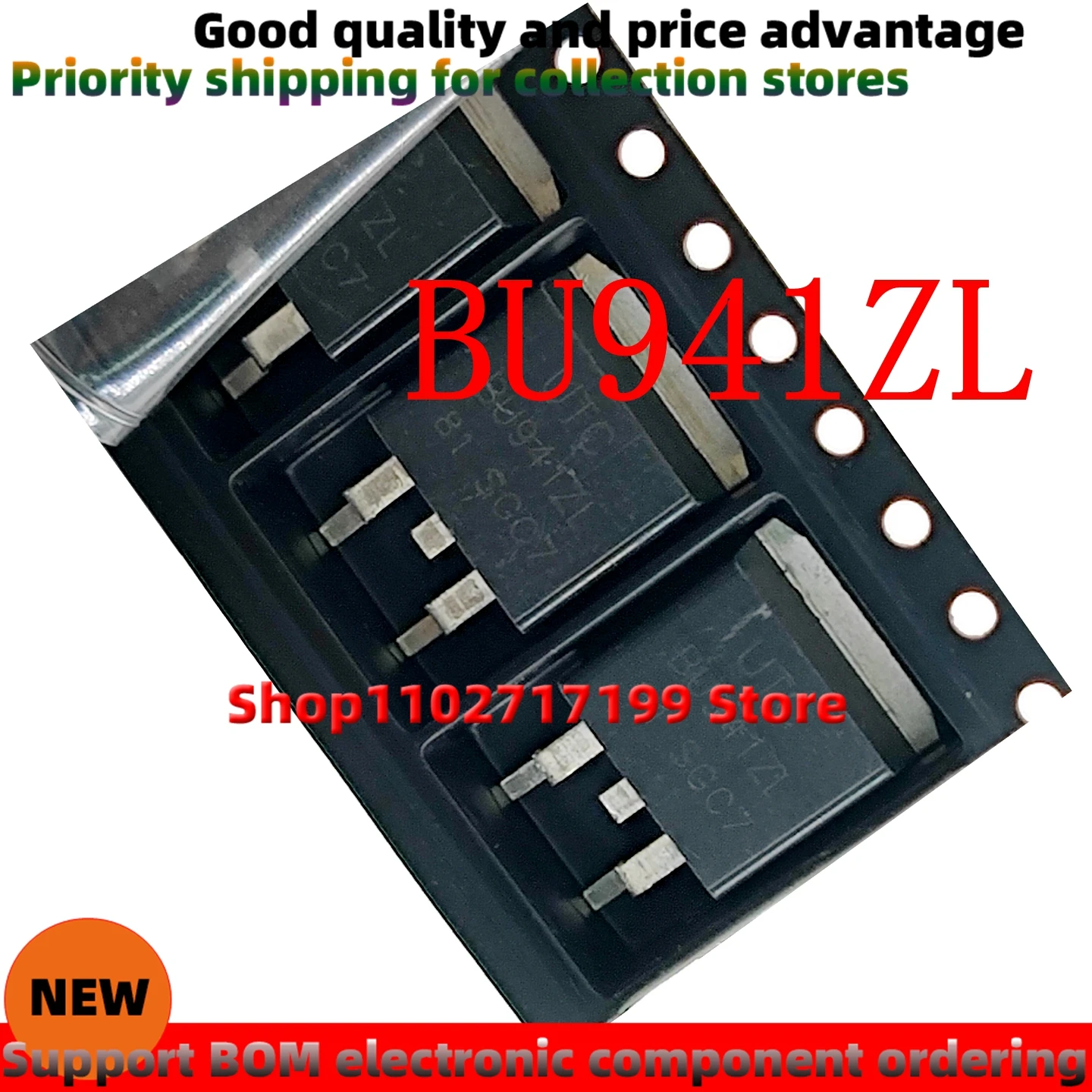 10 unids/lote BU941ZL TO-263 350V15A BU941