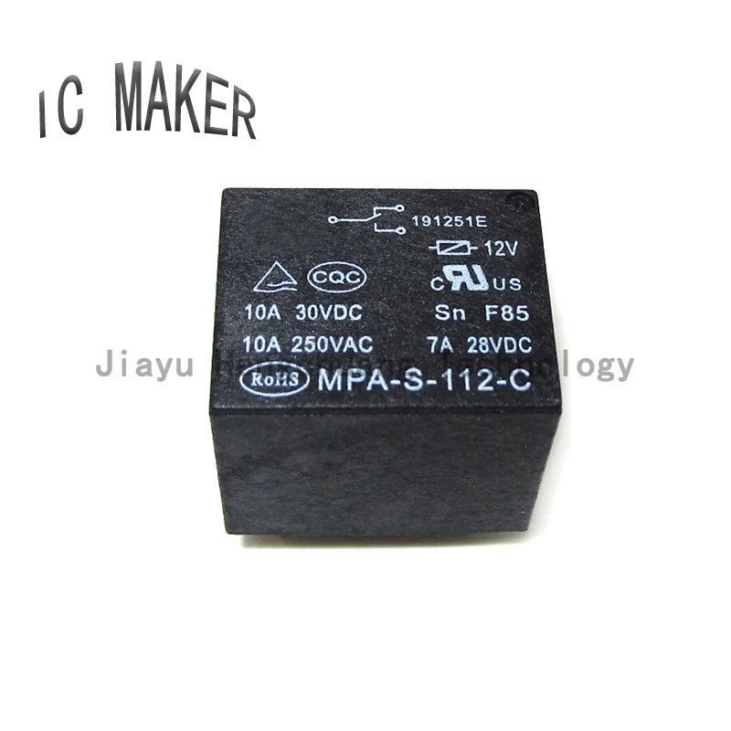 1PCS MPA-S-112-A 12V MPA-S-105-A MPA-S-124-A MPA-S-105-C MPA-S-112-C MPA-S-124-C 5V 24V 4 feet 5 feet Home appliance power relay