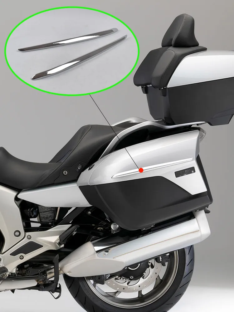 Motorcycle Saddlebag Trim Strip Cover Side Storage Box Side Panel Decoration For BMW K1600GTL K 1600 K1600 GTL 2011-2018