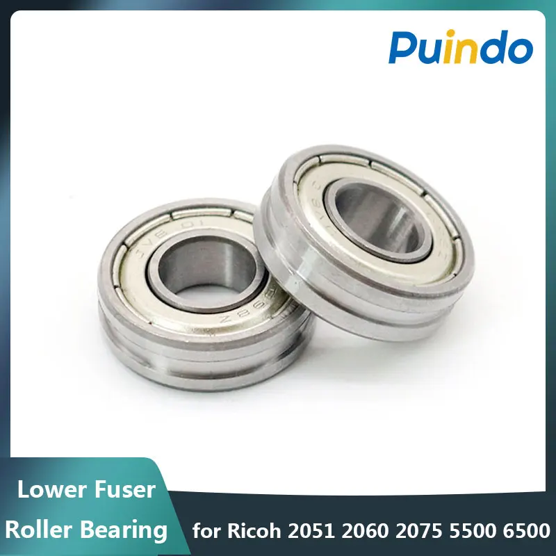 

2pcs Lower Fuser Roller Bearing for Ricoh 2051 2060 2075 5500 6500 7500 6000 6001 6002 7000 7001 7500 7502 8000 8001Copier parts