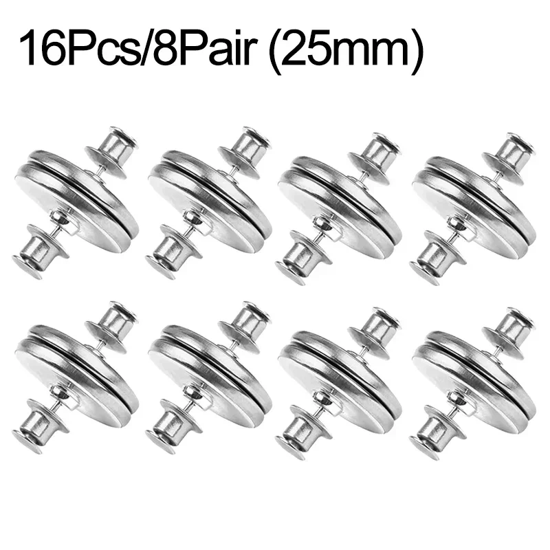 Magnetic Curtain Buckle Anti-Light Leak Detachable Metal Clip for Blackout Curtains Door Shower Bed Canopy Strong Hold Fixator