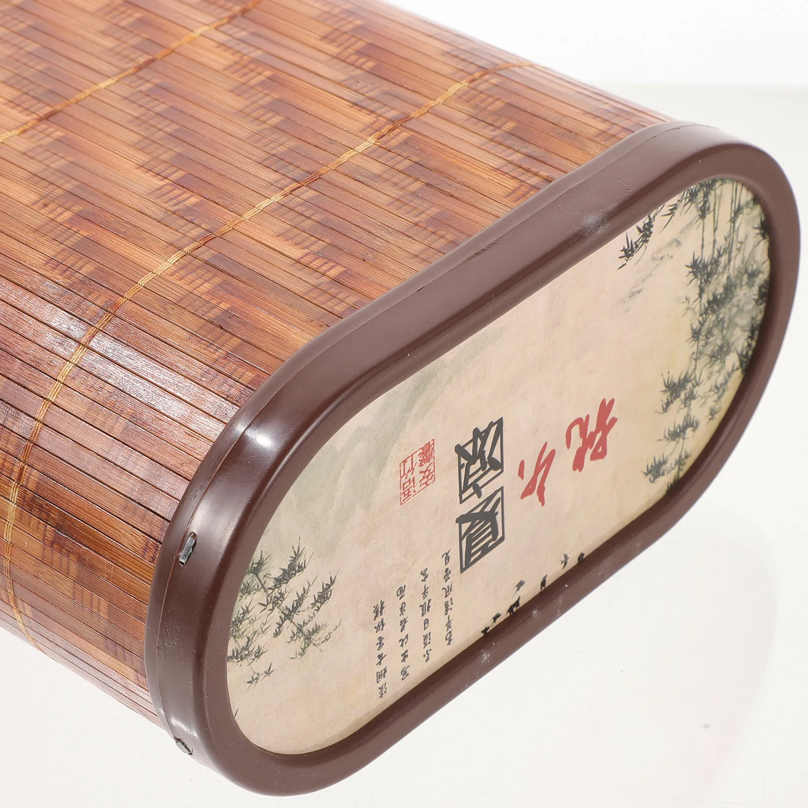 Cooling Bamboo Pillow Breathable Cervical Neck Roll Sweat Steam Pillow Lumbar Support Orthopedic Neck Cushion Gift for Seniors