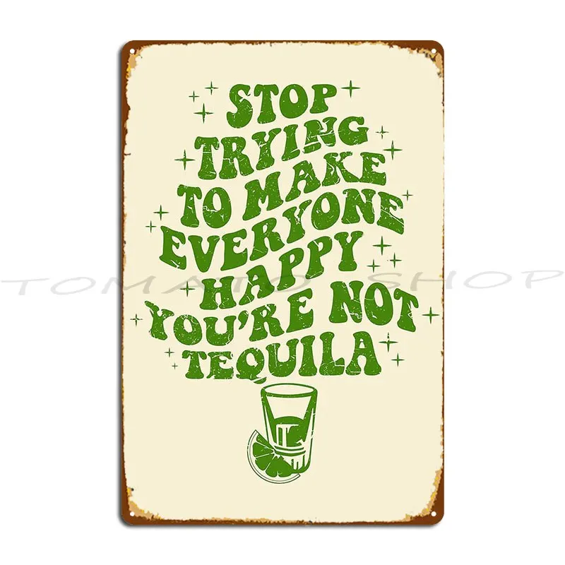 Funny Cinco De Mayo Best Tequila Metal Plaque Poster Club Wall Plaque Design Club Customized Tin Sign Poster