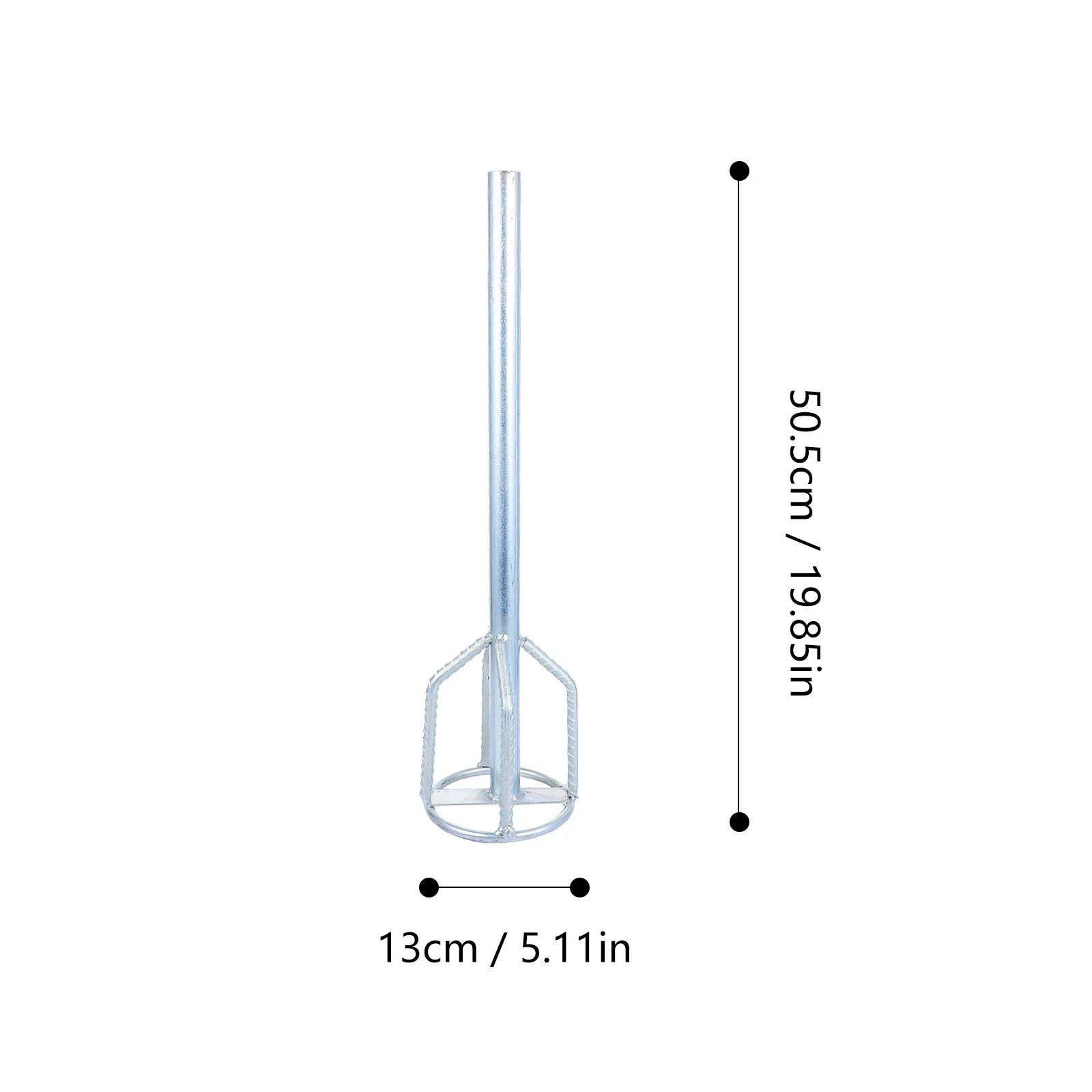 Professional Mixer Rod Rust Resistant Heavy Duty for Cement Paint Compound Tool Mixing Paddle Paint Stirring