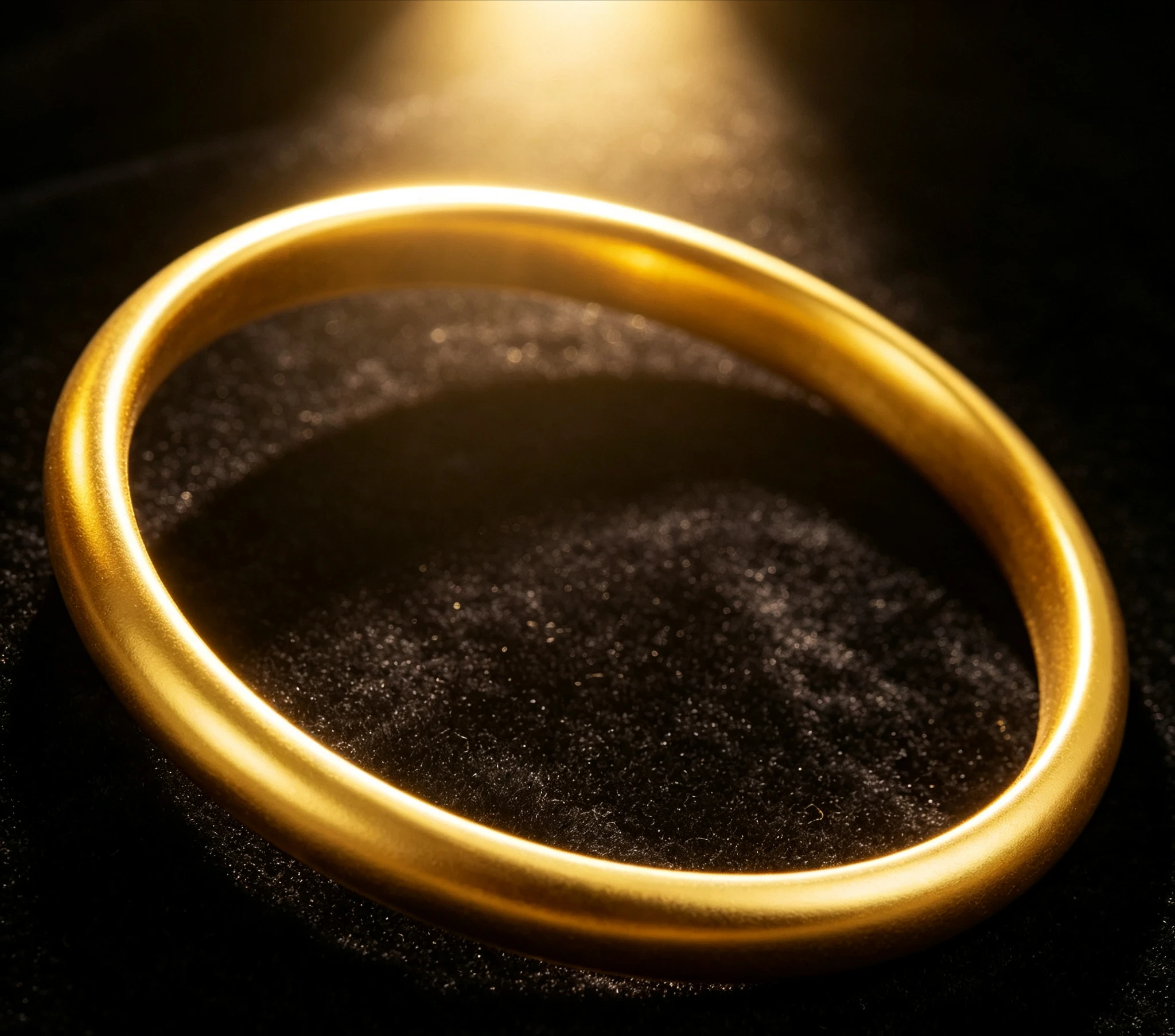 9999 Real Gold inherits loach back bracelet plain ring bracelet women wedding Valentine's Day gift