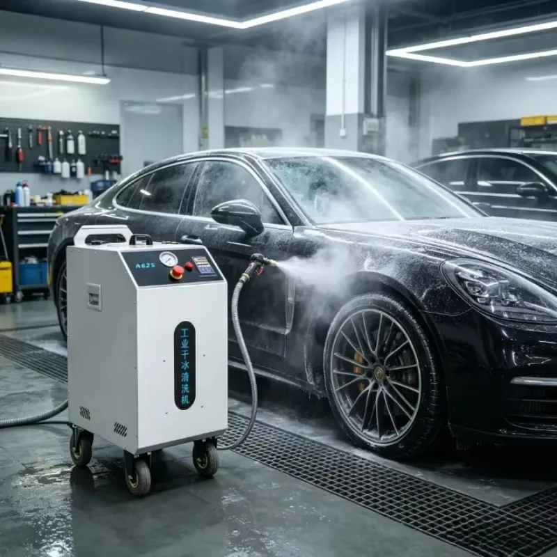 Low-Noise Dry Ice Cleaning Machine for Noise-Sensitive Working Environments