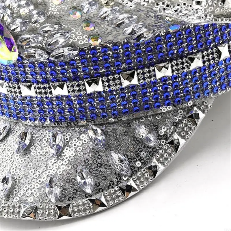 Jeweled Captain schwere Kristallsegner Überraschung Geschenk für Mädchen Jungen Braut für Karnevals Musikfestival