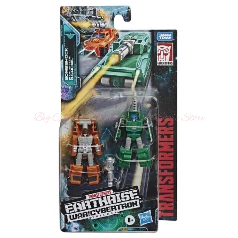 

【In-stock】Hasbro Transformation Toys War for Cybertron: Earthrise Enhanced Bombshock and Growl Sets Action Figures Collectibles