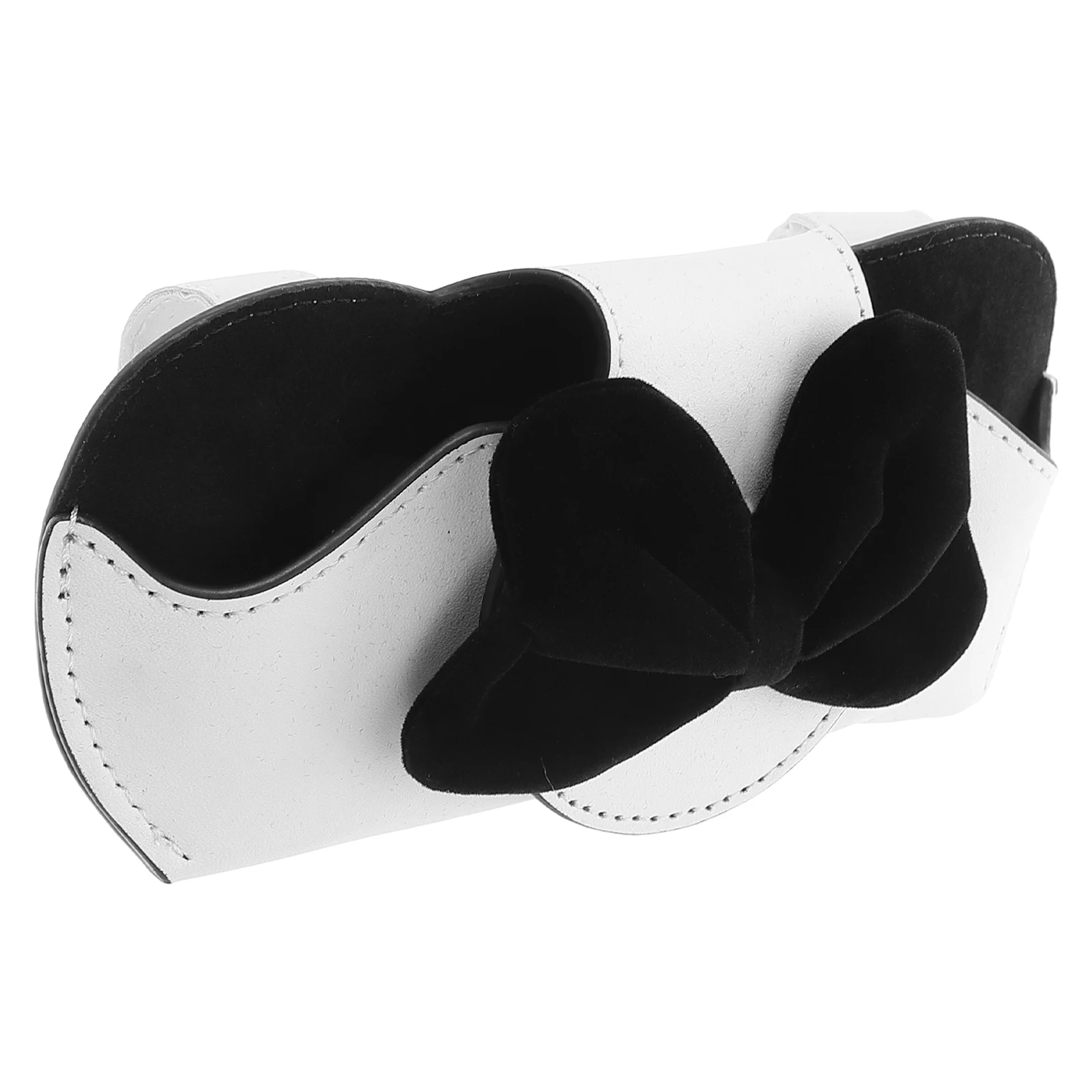 

Car Sunglasses Clip Visor Glasses Holder Multi Functional Firm Artificial Easy Installation Glass Card Storage Auto
