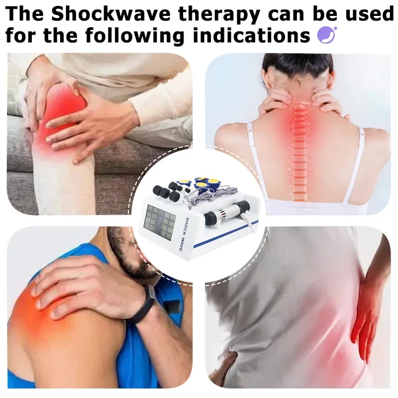 300MJ Shock Wave Therapy Machine EMS For ED Treatment And Relieve Leg Pain Professional Physiotherapy Shockwave Massager Newest