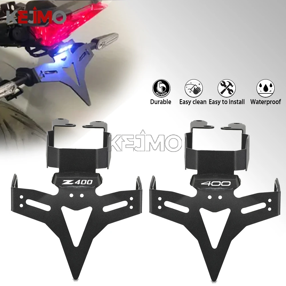 

Ninja 400/ Z400 For Kawasaki Tilt Plate Holder Z 400 License Plate Bracket Holder Motorcycle 2018 2019 2020 2021 2022 2023 2024
