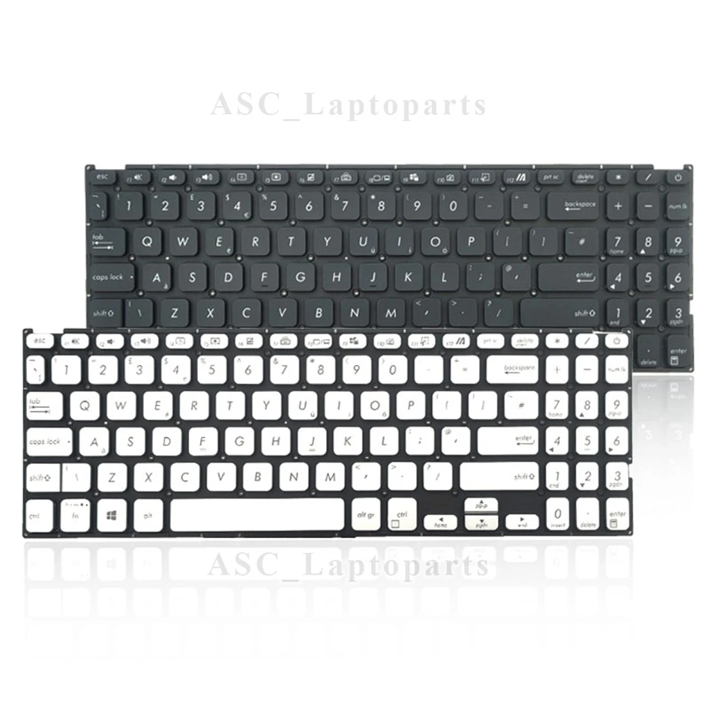 Teclado retroiluminado para ASUS Vivobook X509 X509F X509UM X509FA MA X515 X509FA X509FJ X509DA X509U X509UA M509 M509D M509DA, nuevo, EE. UU.