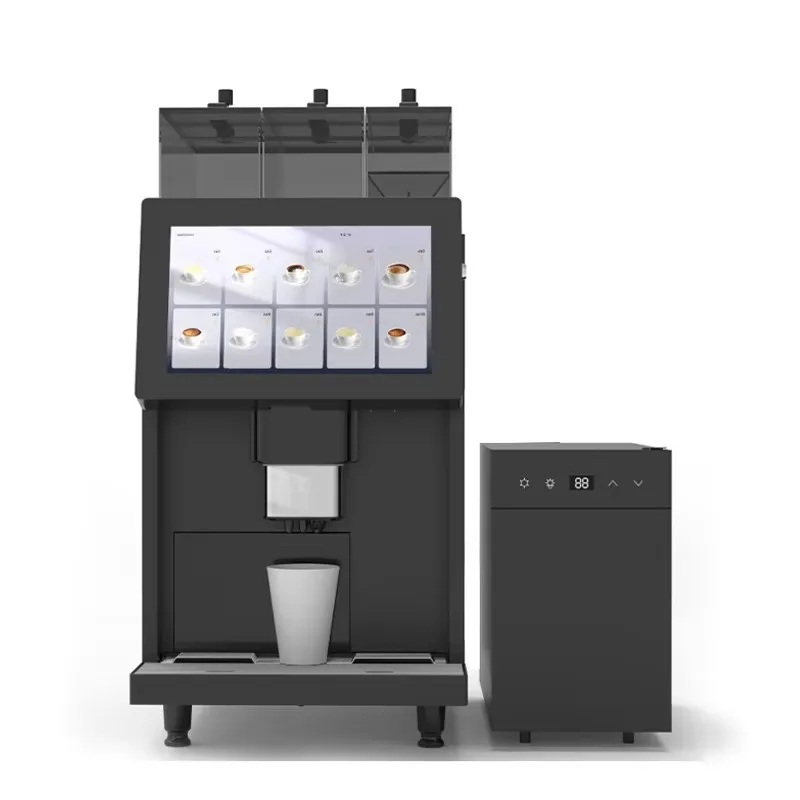 Hand Extract Robot Milkshake and Iced Coffee Maker Shop Machine