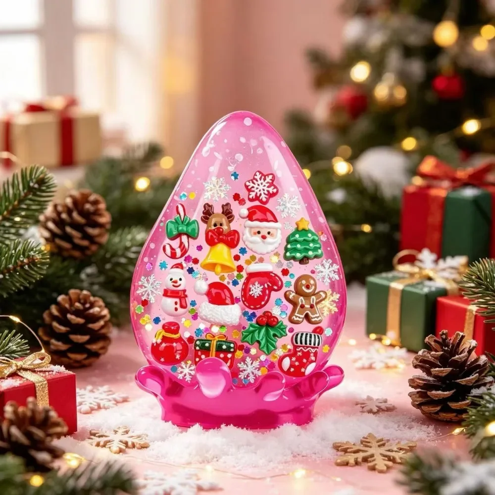 Neues NeeDoh Weihnachts-Sensorik-Fidget-Spielzeug, Stressabbau-Entspannungsspielzeug, Weihnachts-Adventskalender-Überraschung, Feiertagsgeschenk* – Detail 13