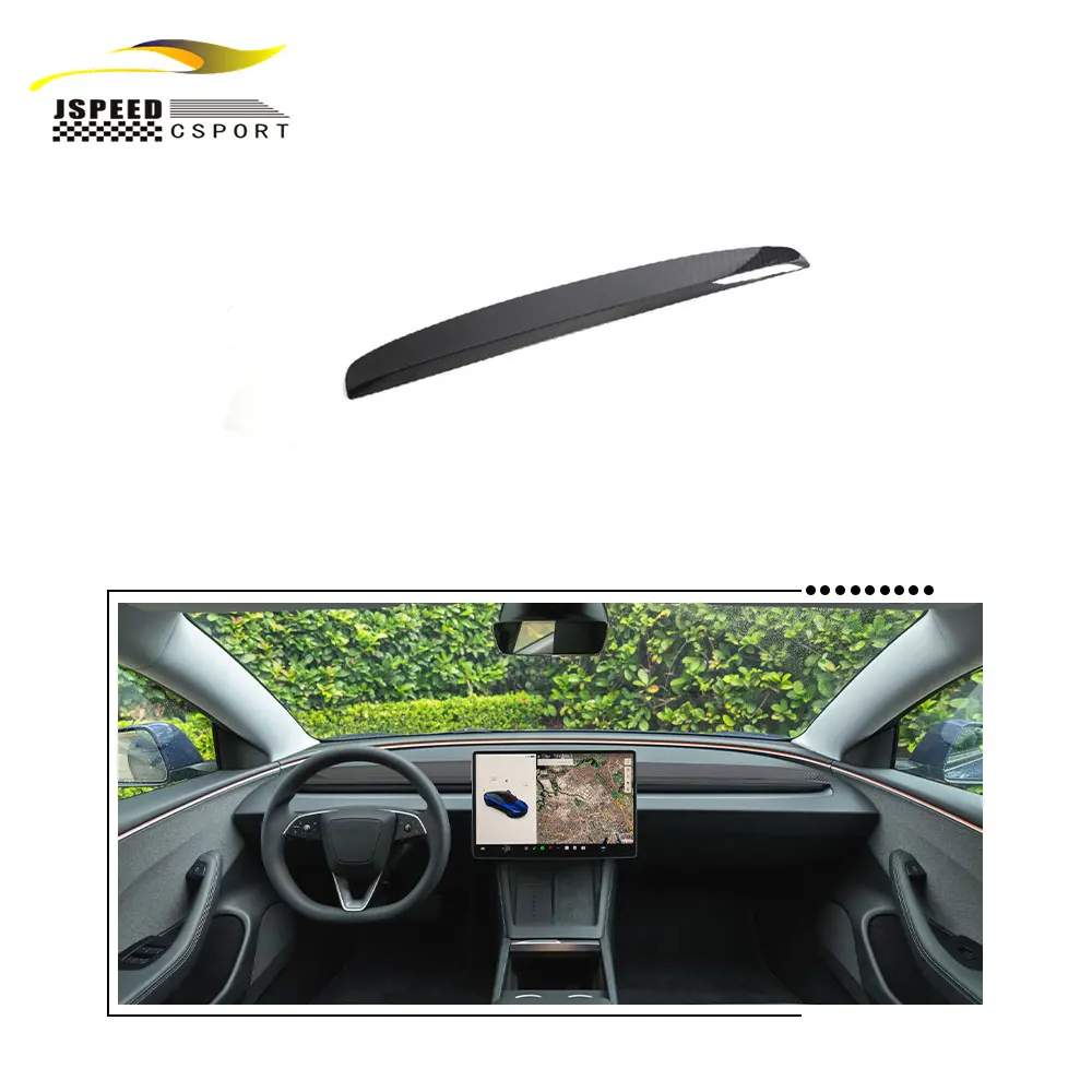 

Suitable for The genuine carbon fiber car interior set decal Suitable for Tesla Model 3