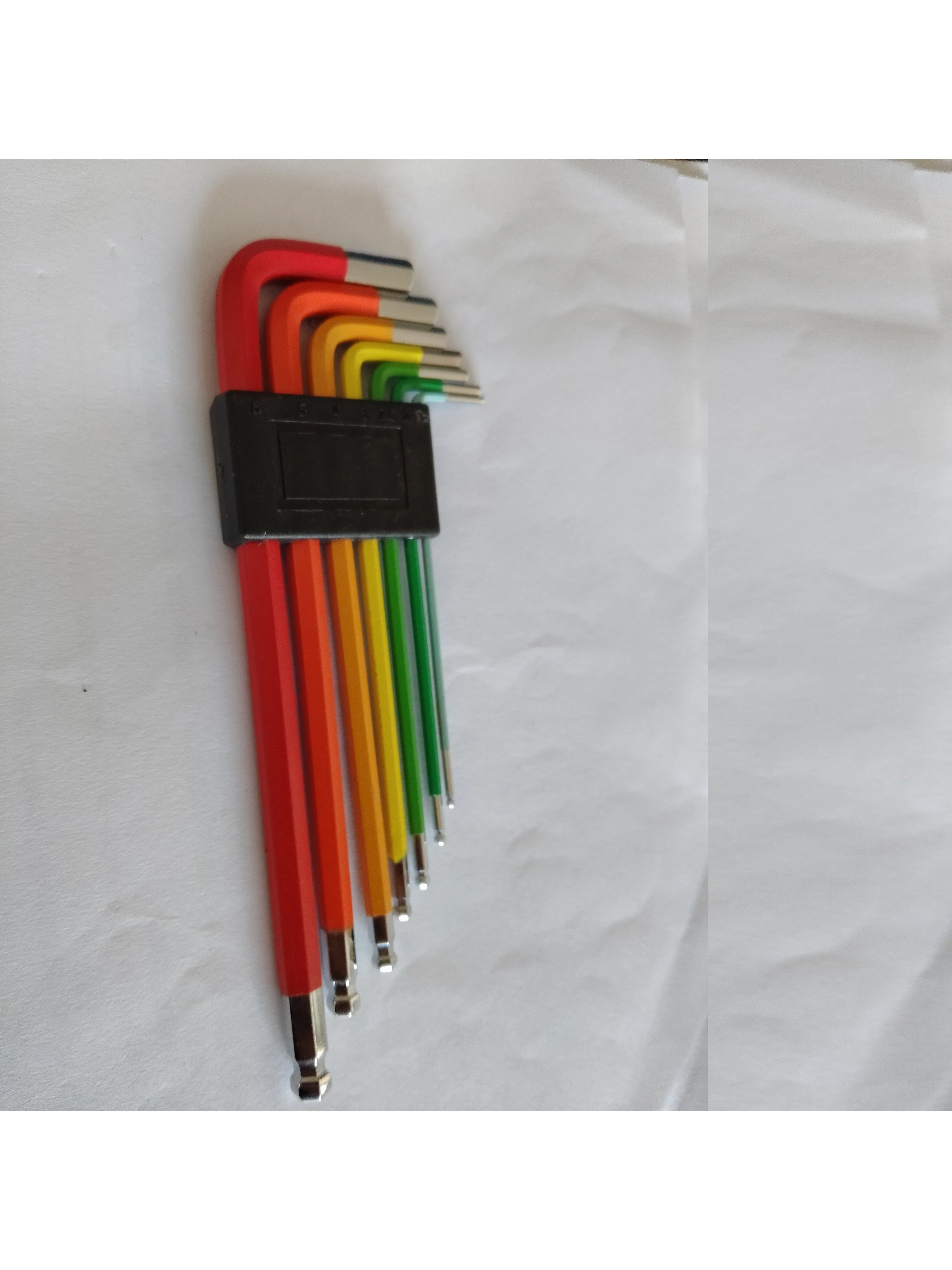 AliExpress NONE 7Pcs Bike Hex Tool MTB Road Bike Repair Tool Kit Bicycle Colorful Hexagon Spanner Flat Ball Opening Wrench 1.5/2/2.5/3/4/5/6mm