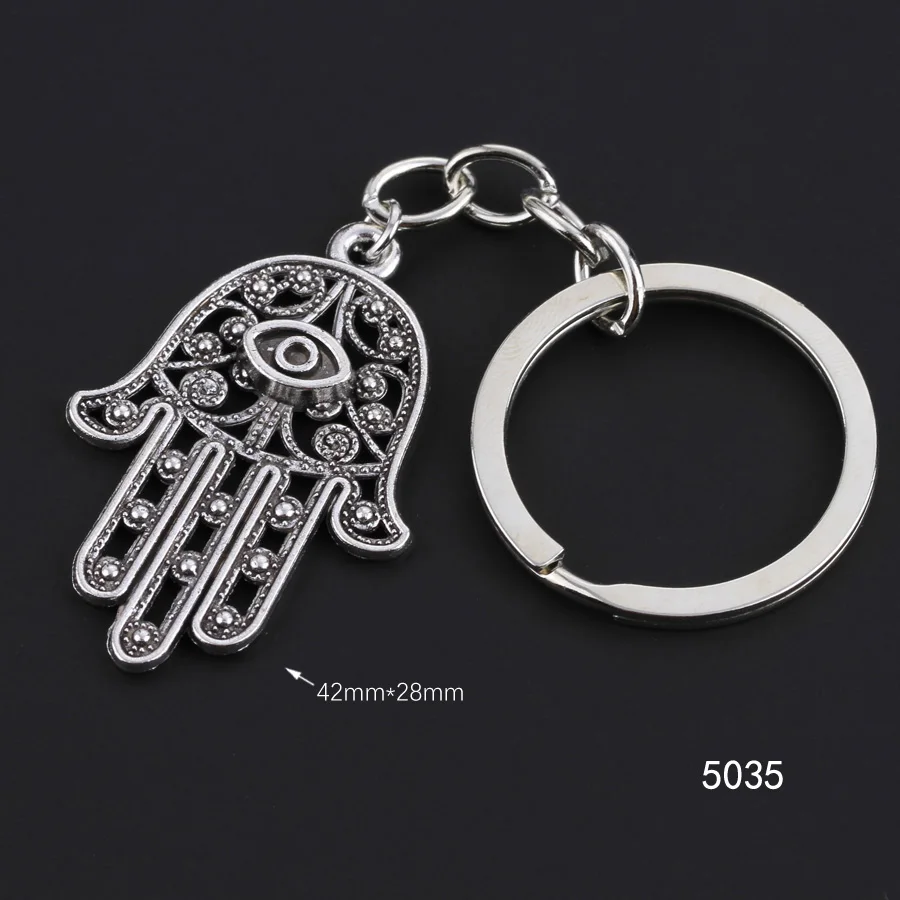 Love Heart Woman Key Chain Animal Cat Man Keychain Wing Evil Eye Fashion Jewelry Car Pendant Friend Original Christmas Gift