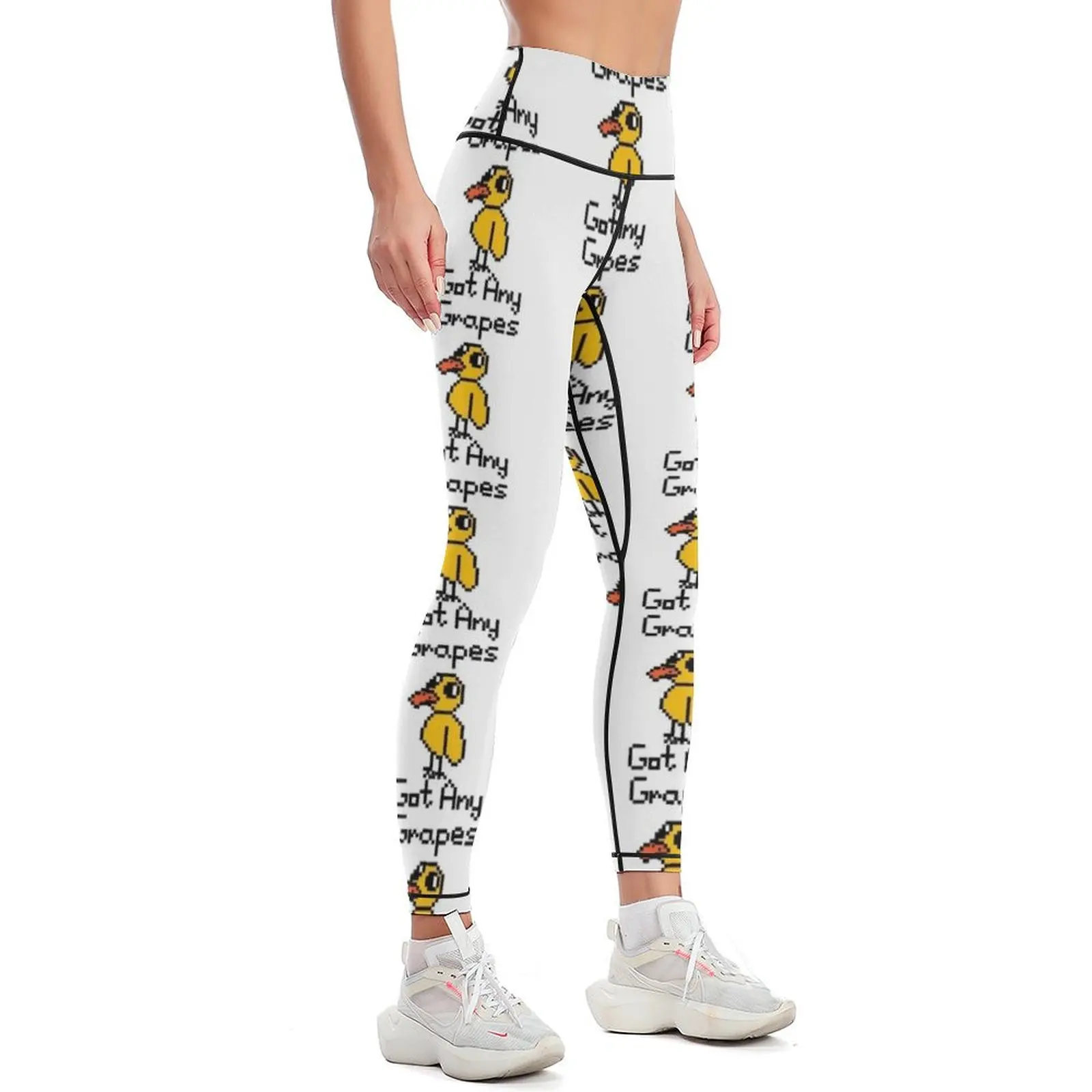 Got Any Grapes? Duck Song Pixel Art Leggings sport legging workout clothes for Womens Leggings