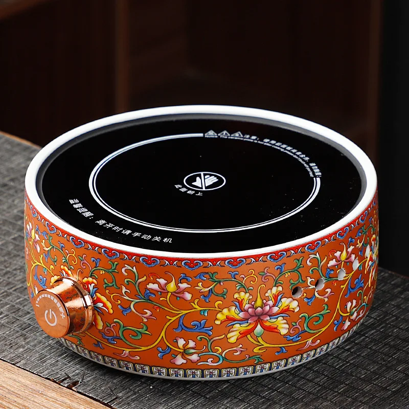 

Керамическая плита цвета эмали, термостойкий стеклянный чайник, полный набор автоматической плиты с кипящей водой, бытовой чайник GN123