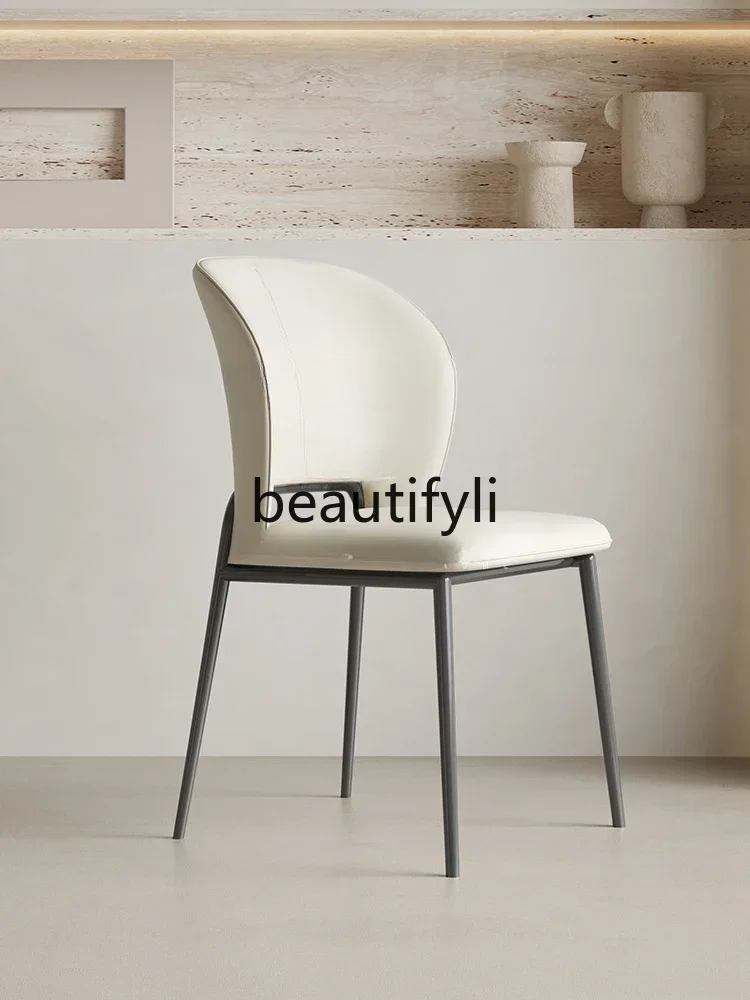 

Dining chair household light luxury minimalist high-end designer chair Nordic modern simplicity