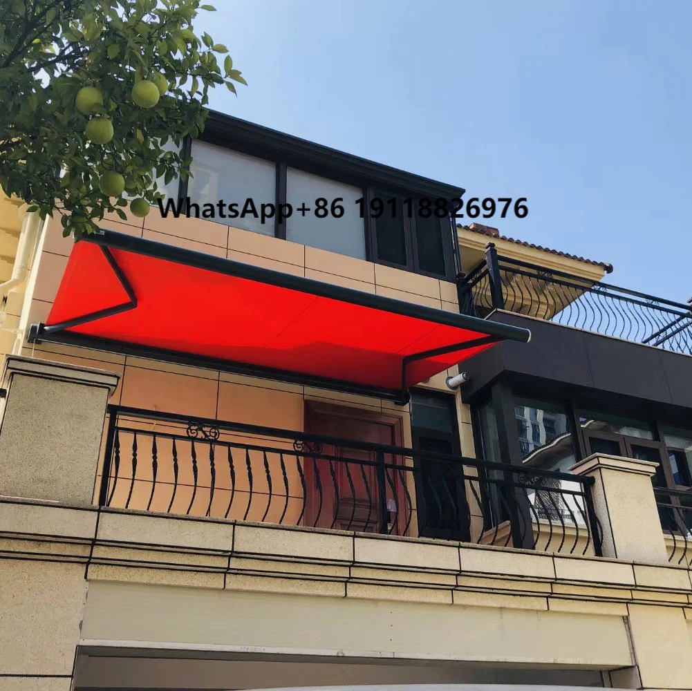 

ZSHINE Motorized Awning Outdoor Awning Custom Size Aluminium Alloy Waterproof Retractable Awnings
