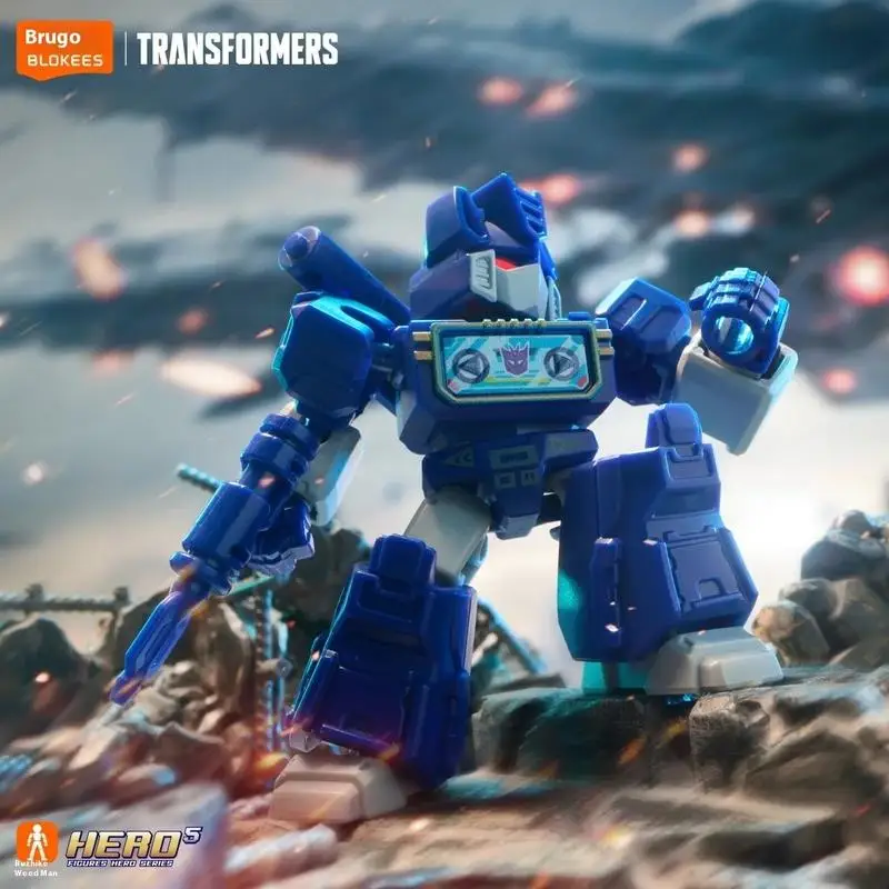 

Blokees Transformers Figures Stars Edition V3 Great God Combination Assembly Model Kit Blind Box Collectible Action Figure Toy