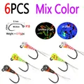 6pcs Mix Color