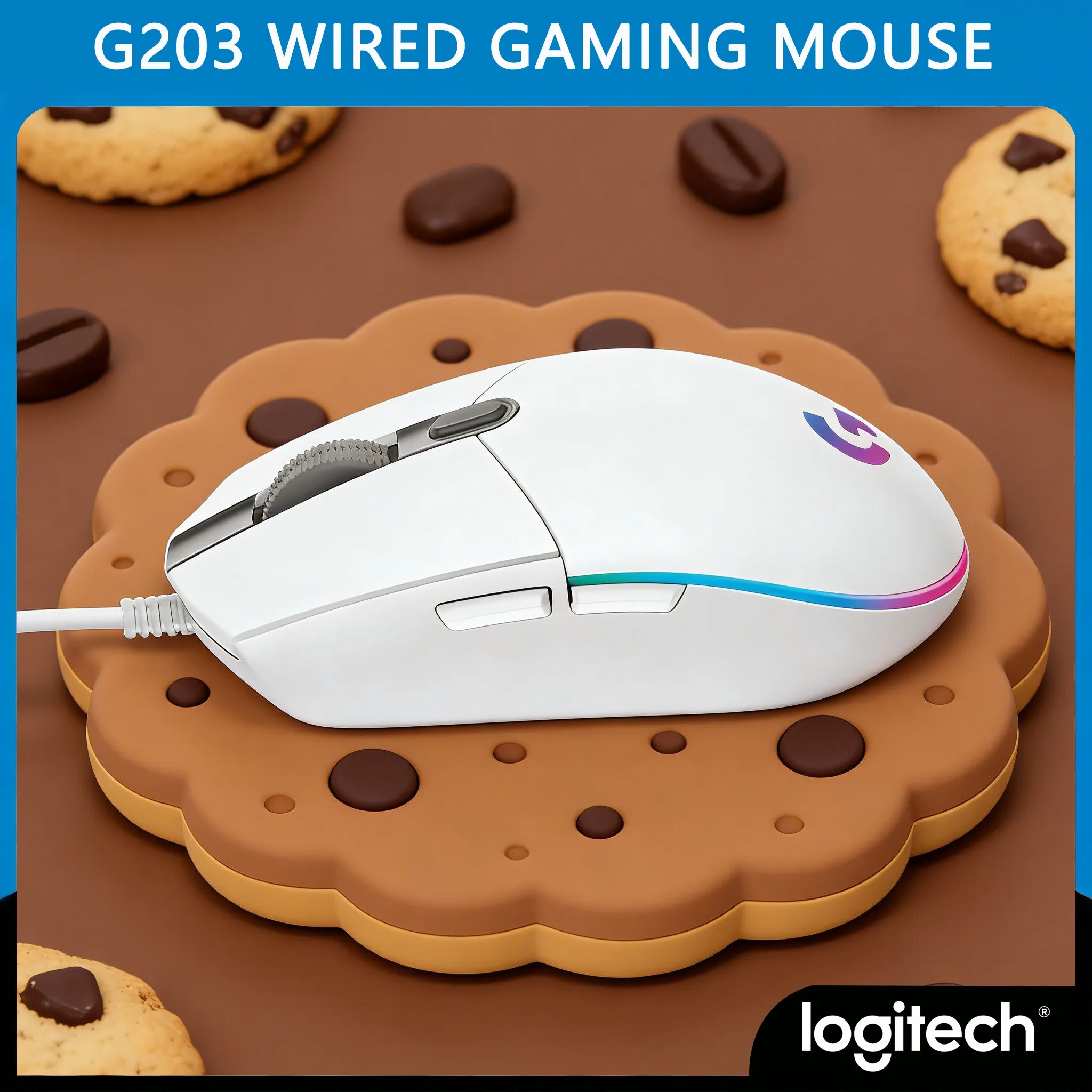Logitech G203 - El Mouse de Ensueño para el Jugador Económico