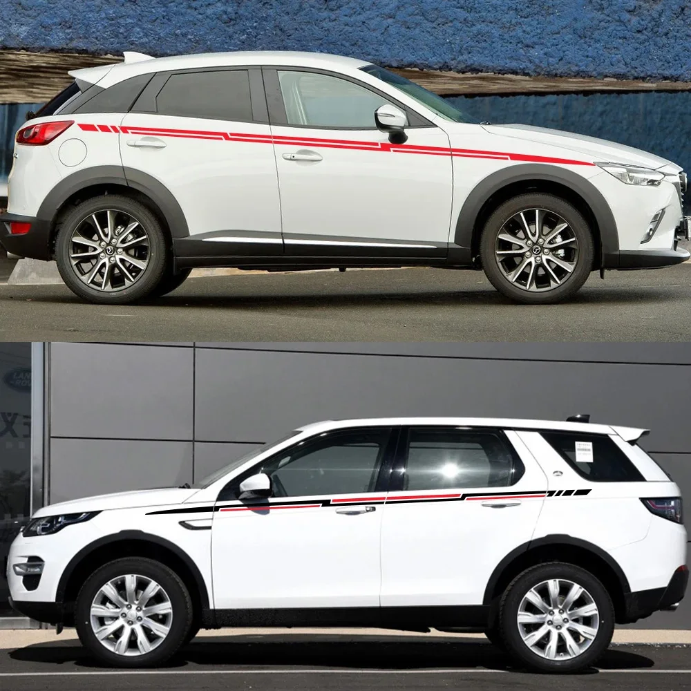 Car Accesorios Para Auto Body Door Decor Car Stickers For For Qashqai Prado CRV Sportage Tucson KX5 Tiguan Duster Range Rover