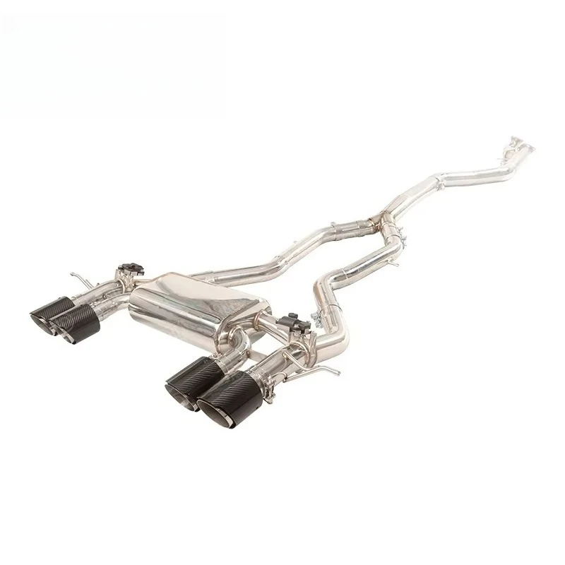 

Выхлопная система Valvetronic Catback из полированной нержавеющей стали 304 для G8x G87 M2 с клапаном, труба выхлопа, выхлопная труба для автомобиля