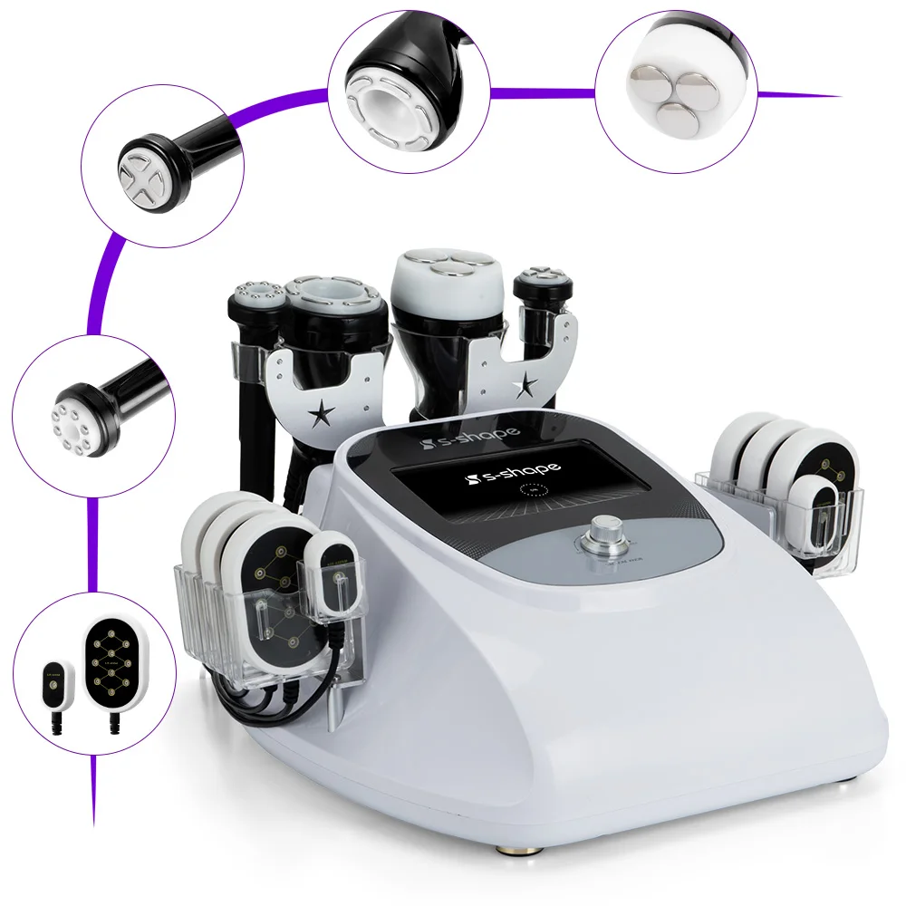 S Shape Machine 3D Cavi RF Lipo Body Contouring Face Lifting