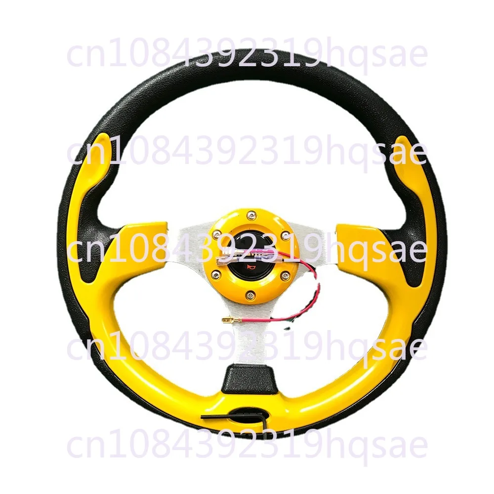 

Car Modification Steering Wheel Racing Steering Wheel PU Competitive Steering Wheel 13-Inch 320mm