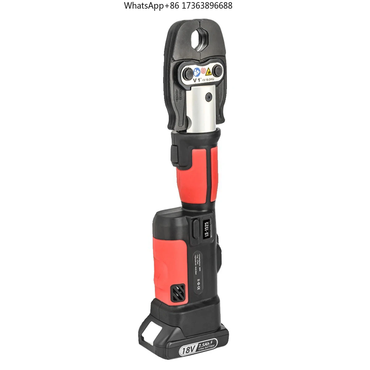 

DOOROOM Самый продаваемый гидравлический инструмент LS-1550: перезаряжаемый пресс-клещи для обжима труб из нержавеющей стали, портативный инструмент для обжима водопроводных труб