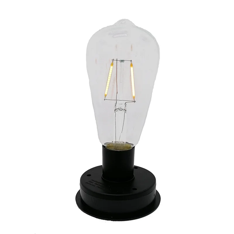 1Pc Solar LED Tungsten Filament Bulb Lamp 2800K Automatic Light Sensors Fence Night Lights for Garden Lamp(8.5cm)