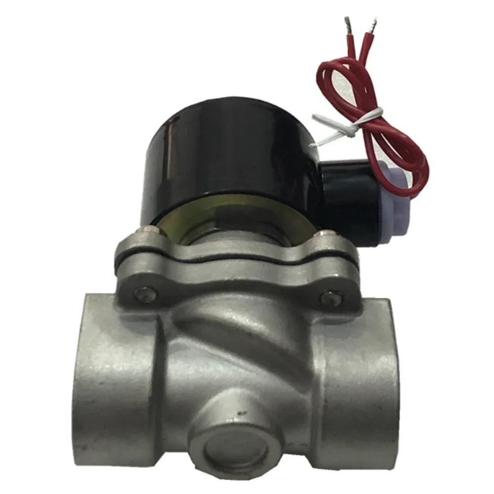 China Professional Direct Drive-Type 3/8'' 1/2" 3/4" 1" Inch Stainless Steel Solenoid Valve