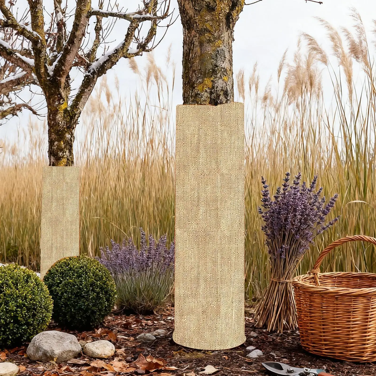 

Plant Covers Freeze Protection Burlap Shade Cloth Natural Burlap Plant Covers For Fruit Tree Vegetable Berry Bush Garden Shrub