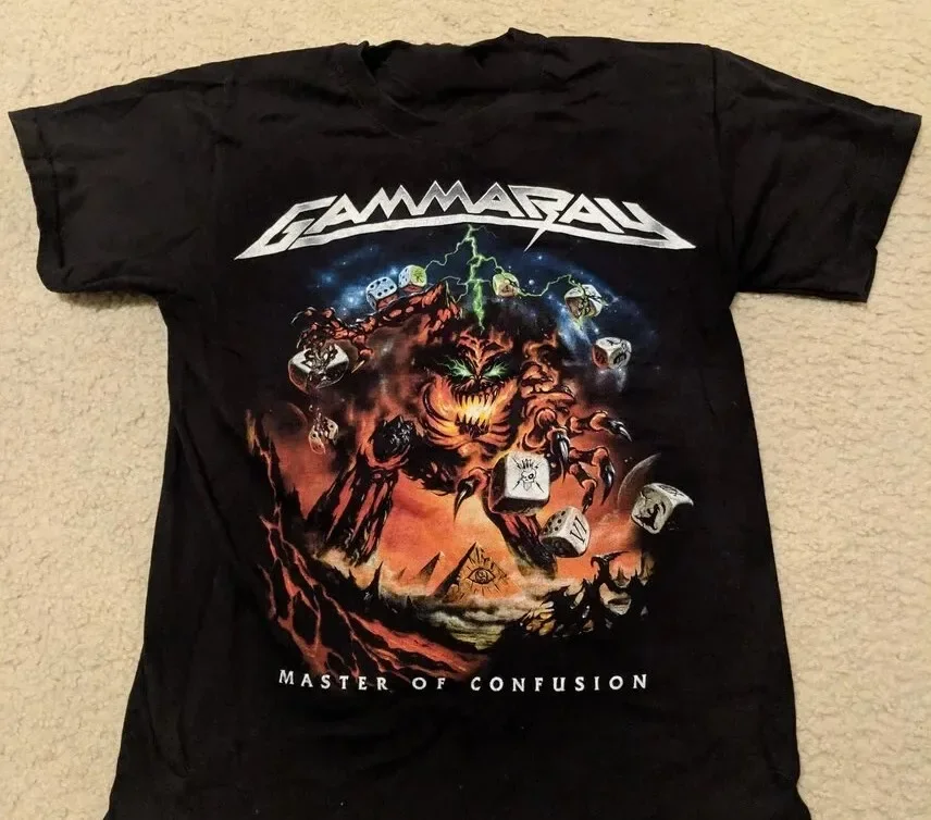 Gamma Ray- Master of Confusion For Fan Black Size S to 5XL T-Shirt VC1047