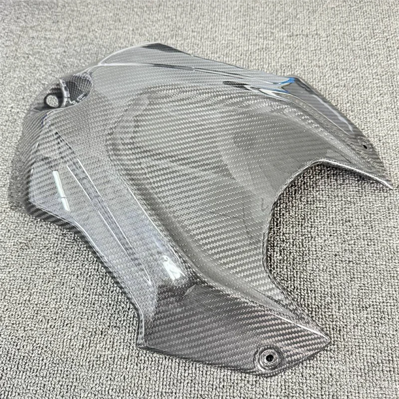 غطاء خزان أمامي لصندوق الهواء من ألياف الكربون لسيارات BMW S1000RR M1000RR S1000R 2019-2025 ملحقات الدراجة النارية