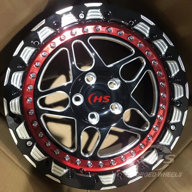 Hot SalesForged Wheels 17 18Inch Beadlock Rims 5x120 5x114.3 5x112 for Drag Racing Dodge Charger Challenger SRT Hellcat Jailbrea