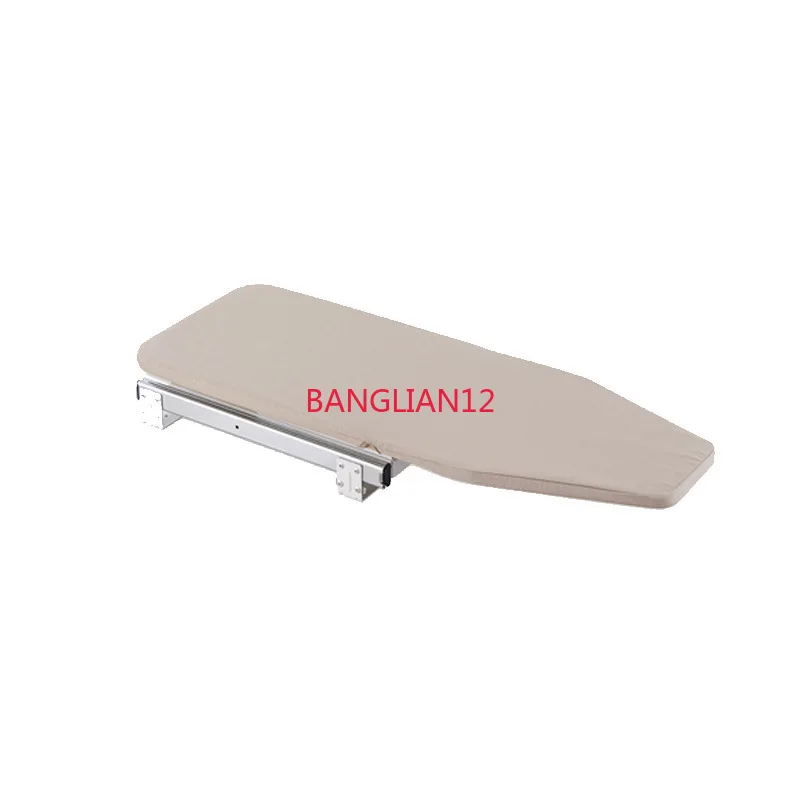 

Wardrobe 180 ° rotating ironing board, cloakroom hidden folding ironing rack, damping telescopic push-pull