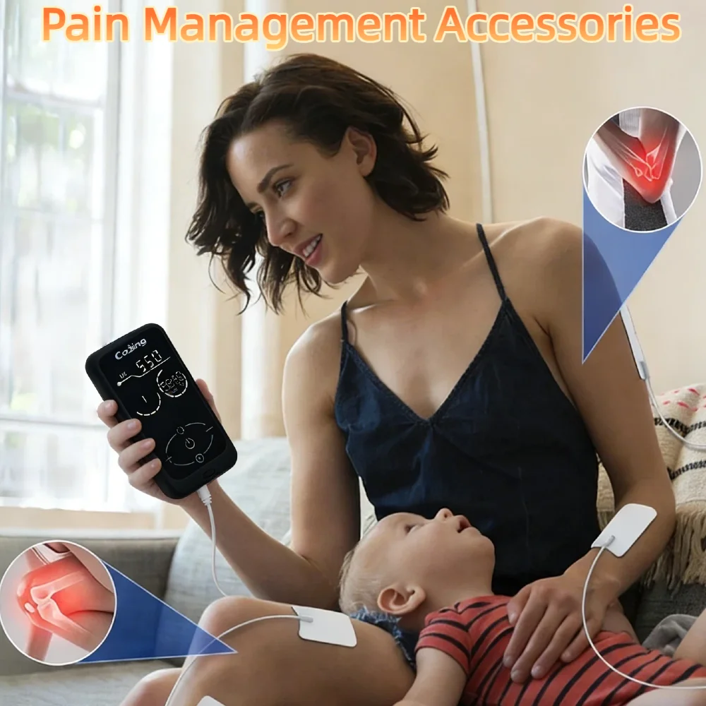 Portable Vagus Nerve Stimulator Ear Clip for Stress Anxiety Relief Sleep Aid PTSD ADHD Focus Non-Invasive Home Therapy