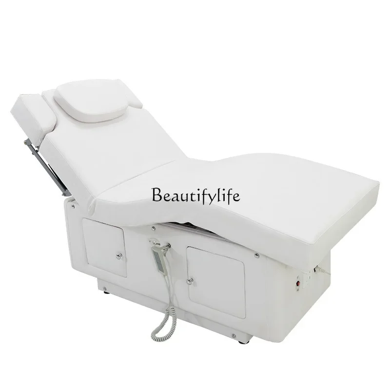 Electric Beauty Bed Thermostatic Heating Massage Tattoo Couch for Beauty Salon