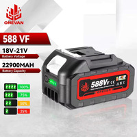 ONEVAN Rechargeable 588VF Lithium Ion Battery 22900mah Li-lon Battery For Makita 18V Battery Pin Electric Wrench Power Tools