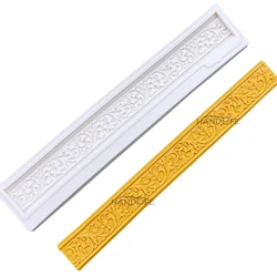 Lace Silicone Sugarcraft Mold Resin Tools Cupcake Baking Mould Fondant Cake Decorating Tools