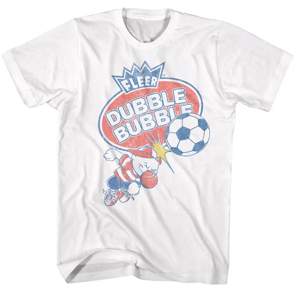 

Tootsie Roll Candy Fleer Double Bubble Pud Playing Soccer Men's T Shirt