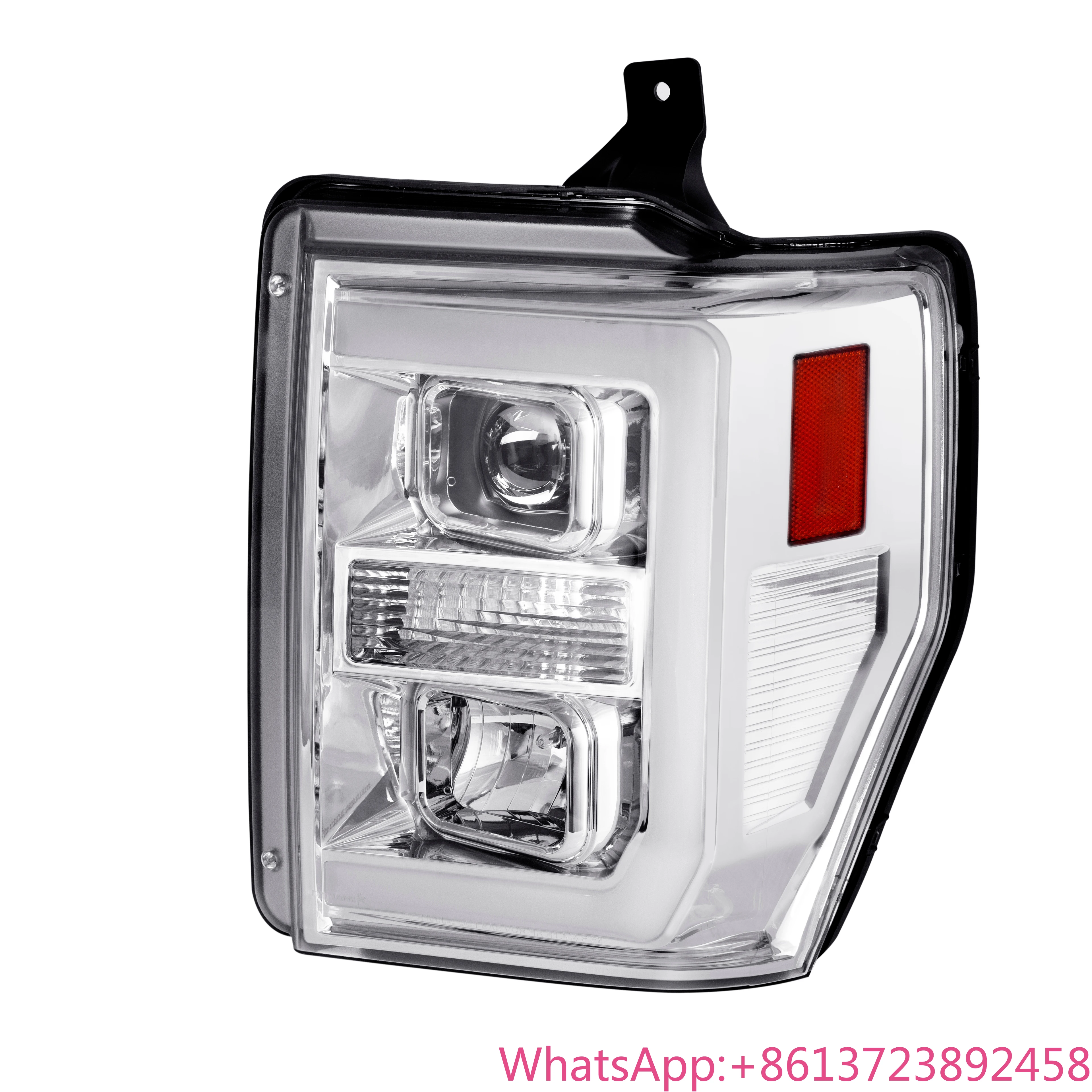 

Hot-selling Front light LED C-Bar Projector Headlight FOR 2008-2010 Ford F250 F350 F450 (Chromed /Clear)