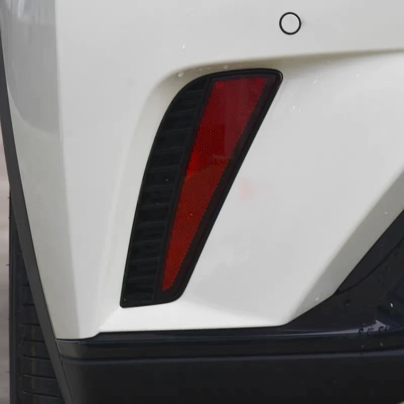 For BYD Dolphin 2021 2022 2023 2024 Car Rear Bumper Reflector Light Brake Light Rear Reflector Light Rear Brake Lamp Frame Cover