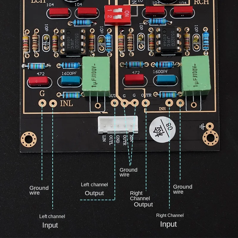 Nvarcherビニールプレーヤー,N5532/lme-49720na mm mc,Durable回路