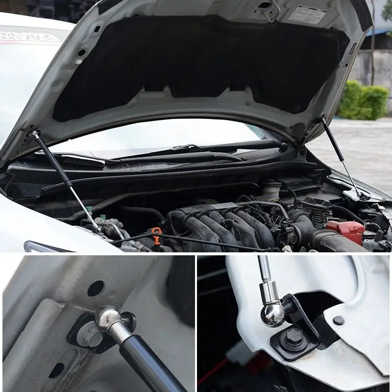 Car Accessories For Honda Fit Jazz 2014-2019 Steel Bonnet Hood Cover Gas Shock Lift Strut Bars Support Hydraulic Rod